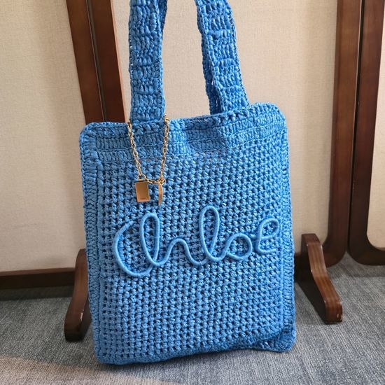 Chloe SUMMER BANANA Woven Bag 6085