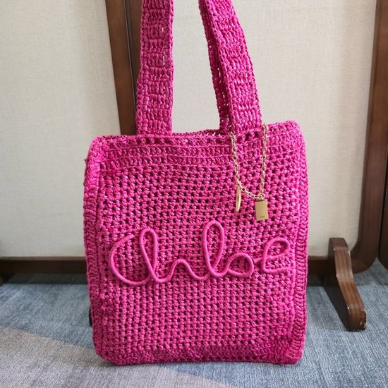 Chloe SUMMER BANANA Woven Bag 6085