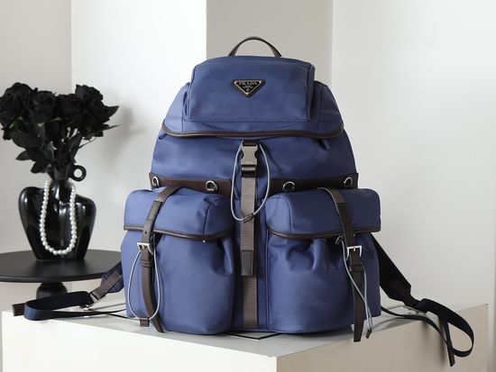 Prada Leather Blend Backpack Functional & Chic 2VZ117