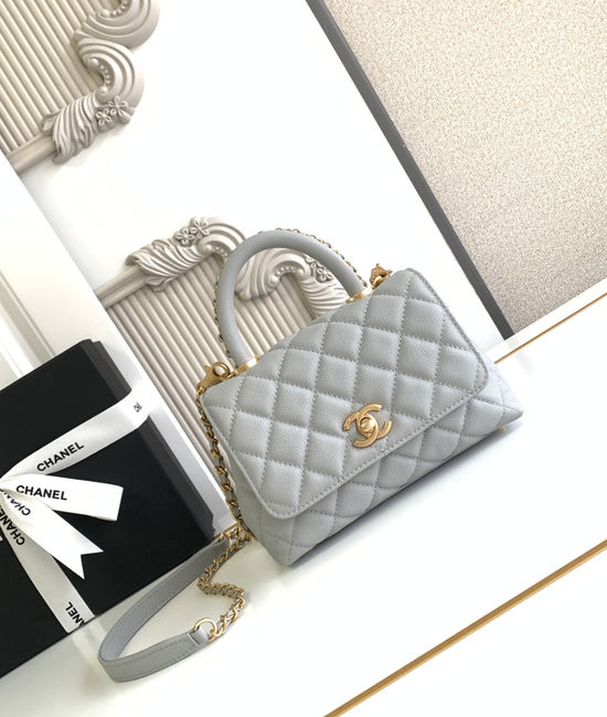 Chanel Coco Handle Flap Handbag 2215