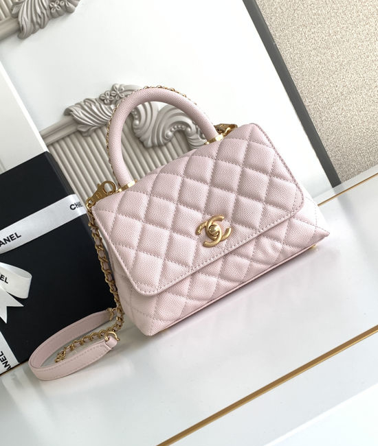 Chanel Coco Handle Flap Handbag 2215