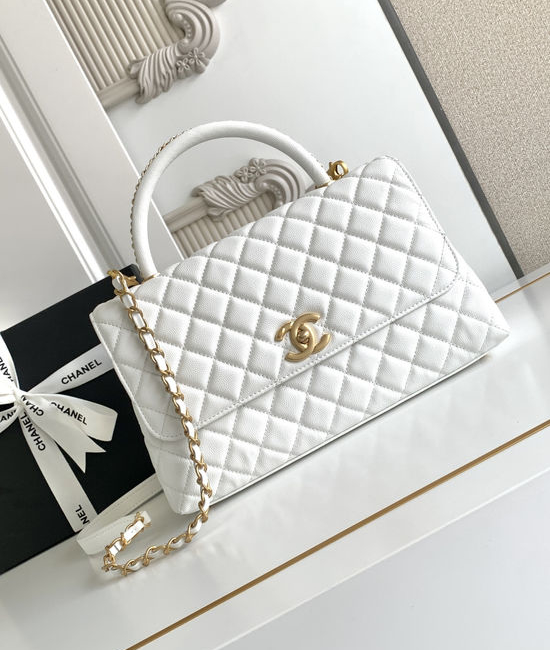 Chanel Classic Handbag Gold Hardware 92991
