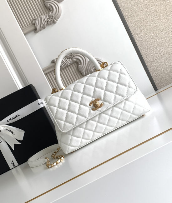Chanel Coco Handle Flap Handbag 92990