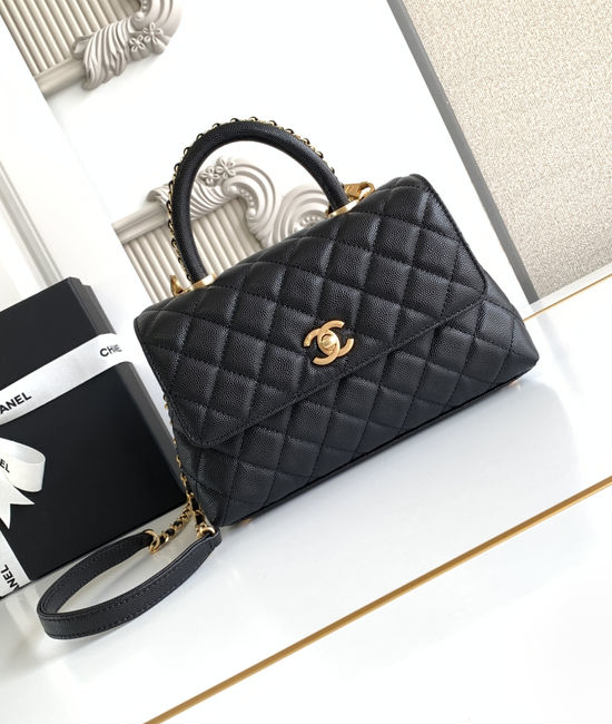 Chanel Coco Handle Flap Handbag 92990