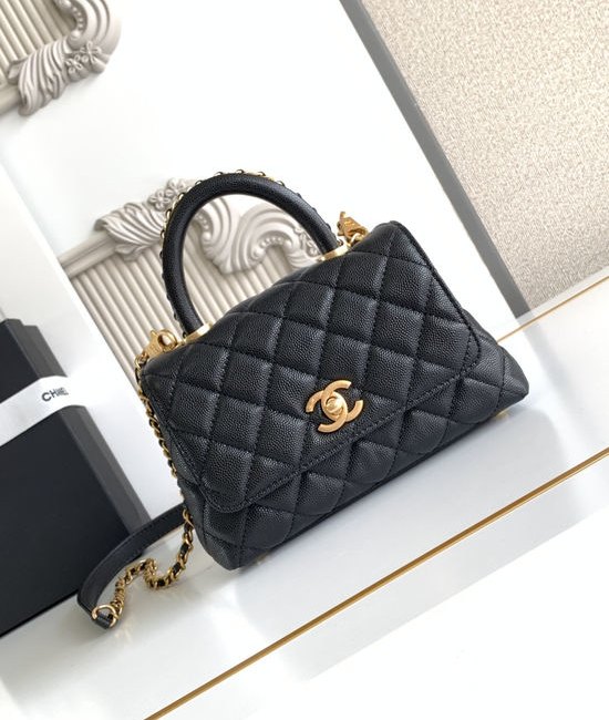 Chanel Coco Handle Flap Handbag 2215