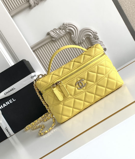 Chanel LP Handle Cosmetic Box Bag AP4407