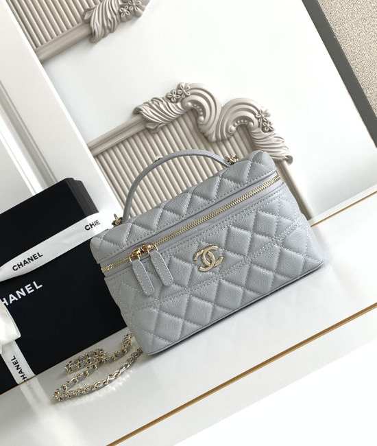 Chanel LP Handle Cosmetic Box Bag AP4407