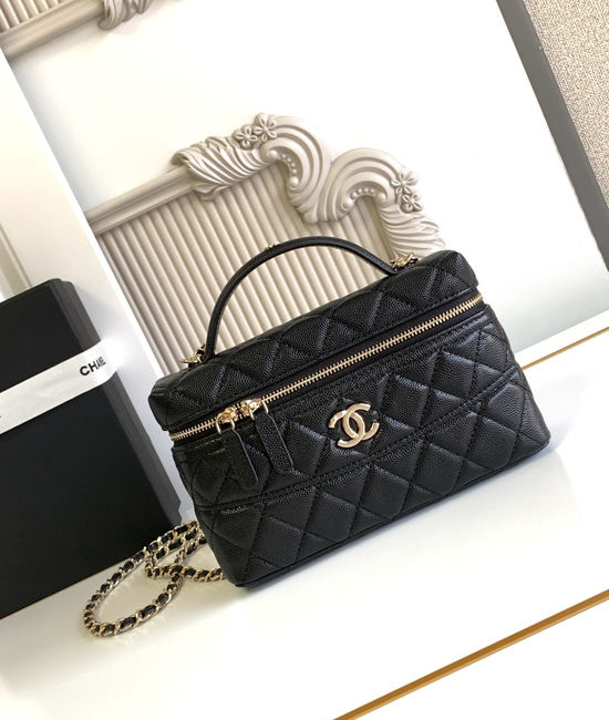 Chanel LP Handle Cosmetic Box Bag AP4407