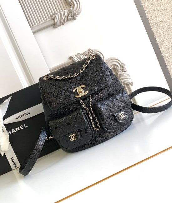 Chanel Duma Quilted Cowhide Backpack 3860