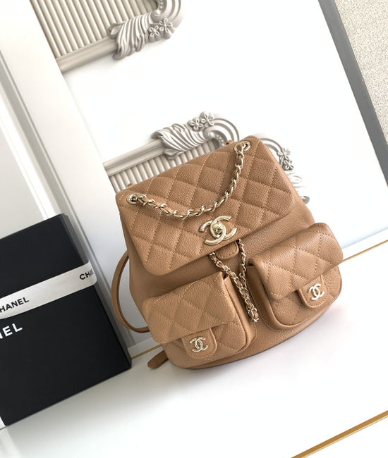 Chanel Duma Backpack Exclusive Leather 8045