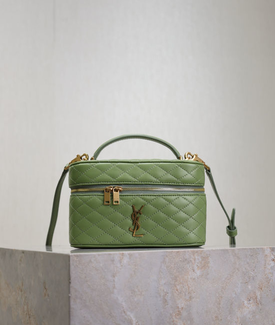 Yves Saint Laurent YSL GABY MINI Box Bag Quilted Lambskin 766731