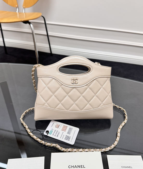 Chanel 31Bag Lambskin Mini Tote 3656