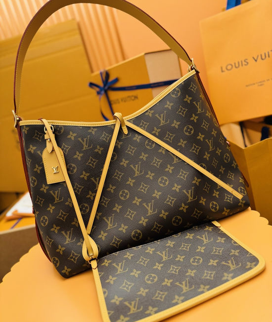 Louis Vuitton LV CarryAll Monogram Canvas Handbag M46197
