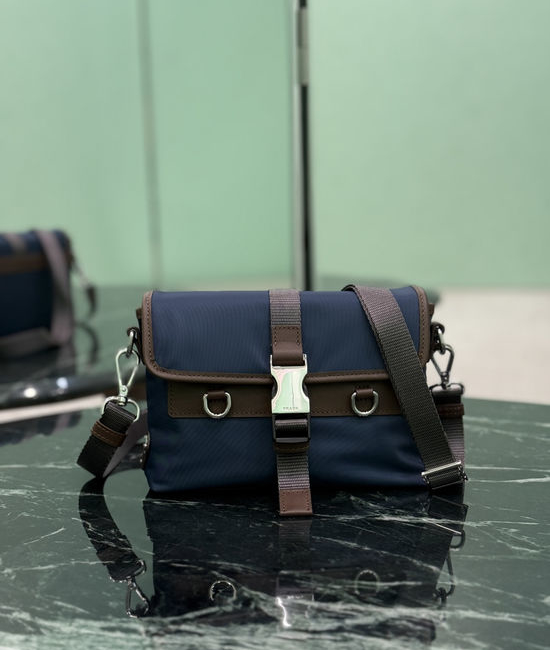 Prada Nylon Phone Bag with Enamel Logo 2ZT071