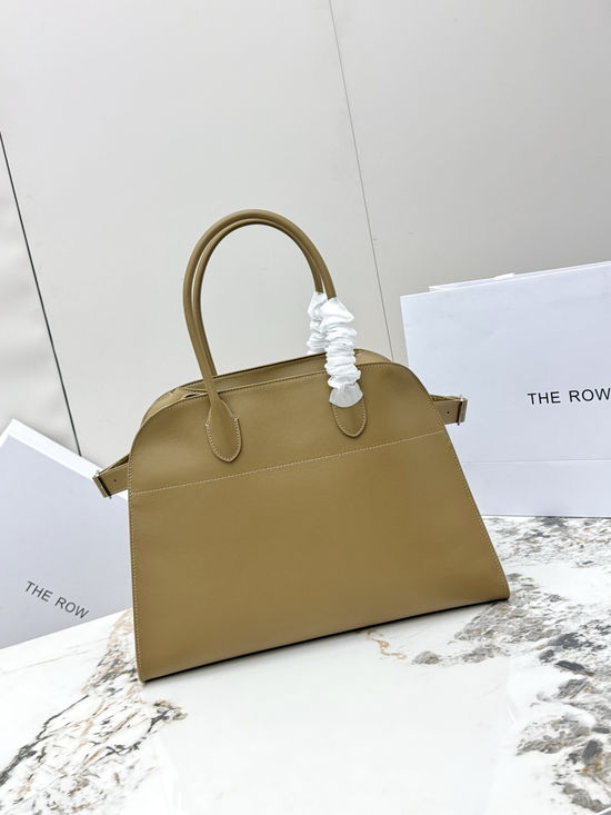 The Row Soft Margaux Leather Tote Bag T1255