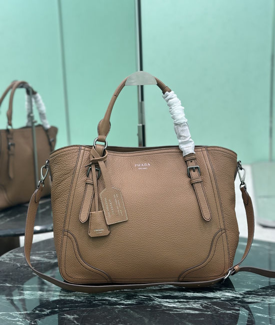 Prada Tote Bag Textured Leather 1BG602
