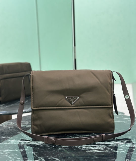 Prada Cini Nylon Messenger Bag 1BD256