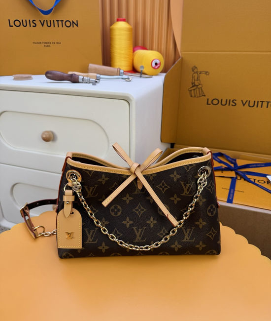 Louis Vuitton LV CarryAll BB Monogram Handbag M13014