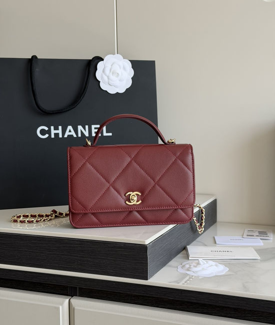 Chanel Handle WOC Wealth Bag with Rotating Logo AP5031