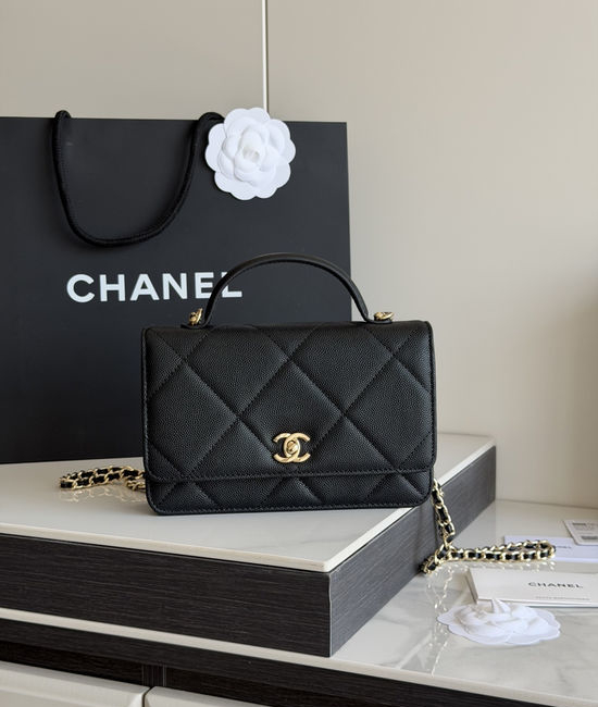 Chanel Handle WOC Wealth Bag with Rotating Logo AP5031