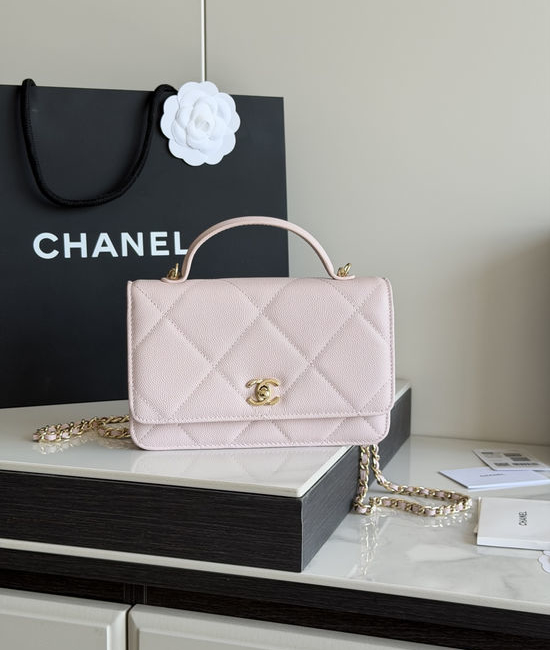 Chanel Wallet On Chain Caviar Leather Crossbody Bag AP5031