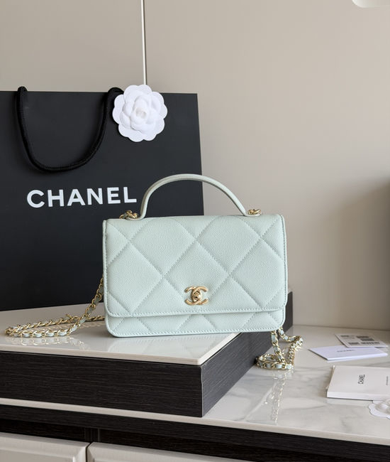 Chanel Wallet On Chain Caviar Leather Crossbody Bag AP5031