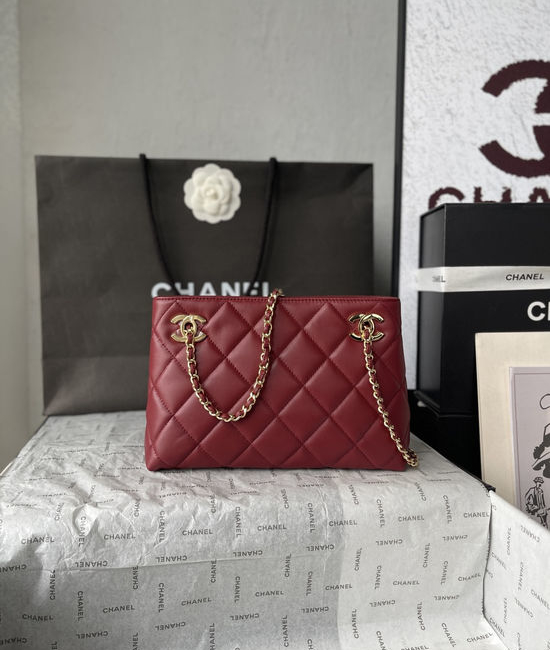 Chanel Small Shopping Bag Luxurious Soft AS6248