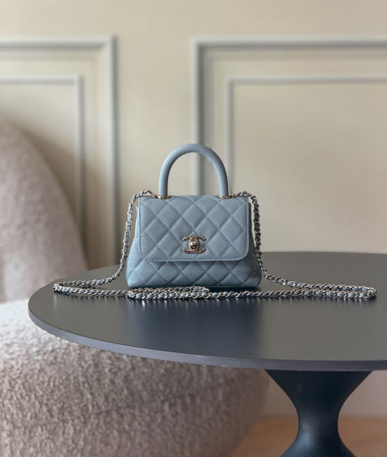 Chanel 26C Classic Handbag with Light Gold Hardware 17516