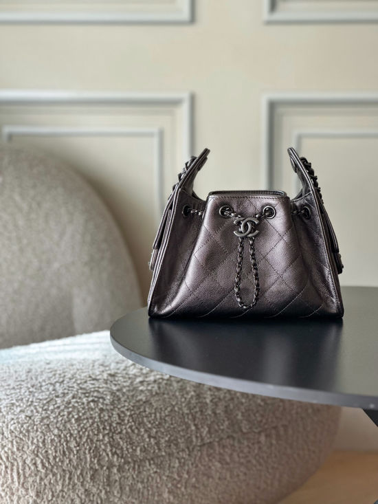Chanel Hippie Large Capacity Caviar Leather Bag 5631