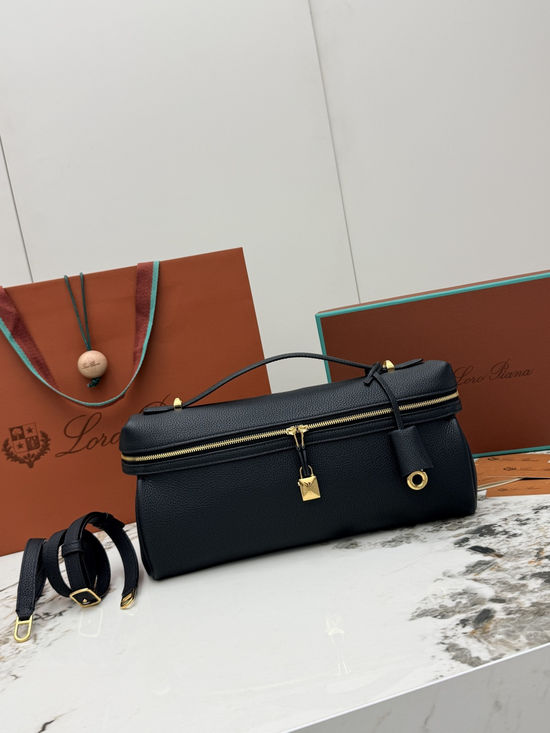 Loro Piana Extra Softy Bag L33 Leather Handbag 9587
