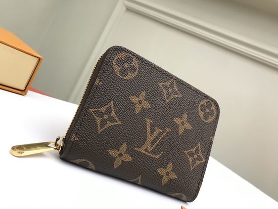 Louis Vuitton LV Monogram Zip Coin Purse M60067