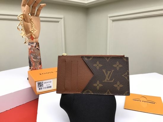 Louis Vuitton LV Monogram Canvas Card Holder Wallet 14005