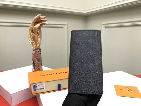 Louis Vuitton LV Brazza Wallet Damier Graphite M61697