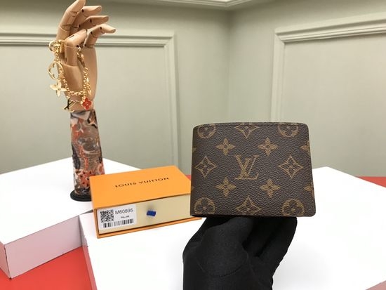 Louis Vuitton LV Monogram Slim Bifold Wallet M60895