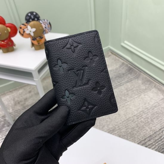 Louis Vuitton LV Taurillon Pocket Card Holder M69044