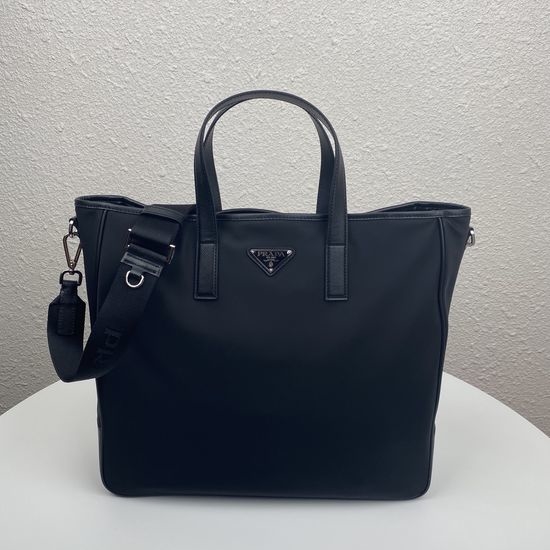 Prada Nylon Tote Bag with Detachable Strap 12051