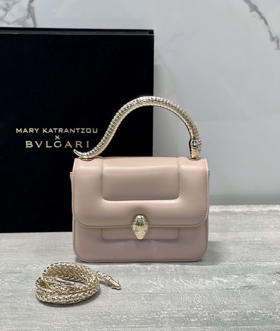 Bvlgari SERPENTI Small Leather Crossbody Bag 291071