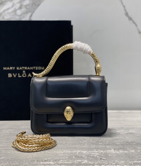 Bvlgari SERPENTI Special Edition Leather Handbag 291071