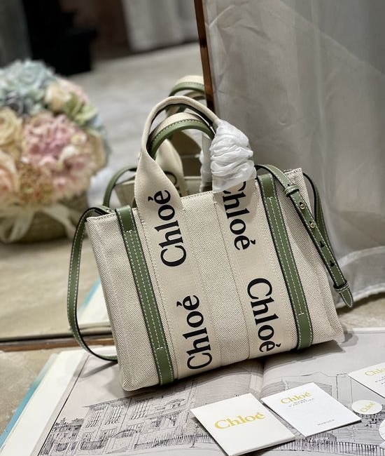 Chloe Woody Tote Bag Including Strap 17799
