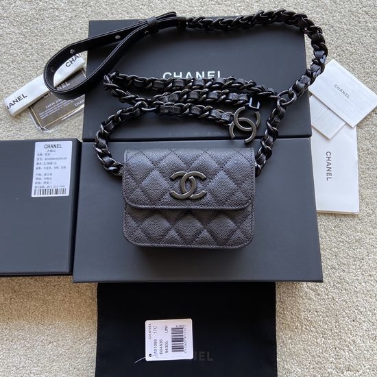 Chanel Wallet Grained Calfskin A81088