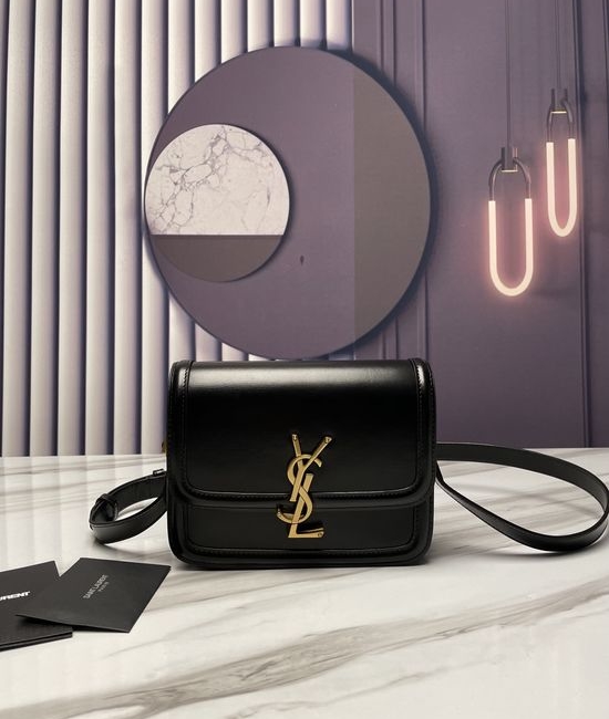 Yves Saint Laurent YSL Solferino Bag Chic L Clasp Design 634306.Zx