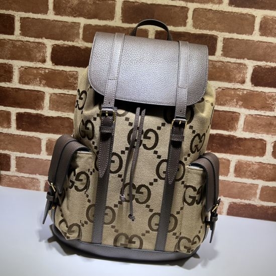 Gucci Large Bag Apricot Fabric 678829
