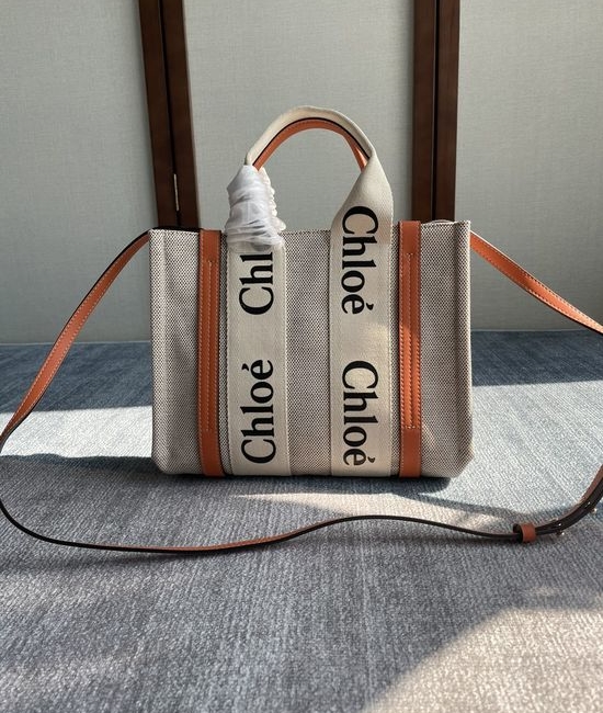 Chloe Woody Small Tote Bag With Shoulder Strap 6051