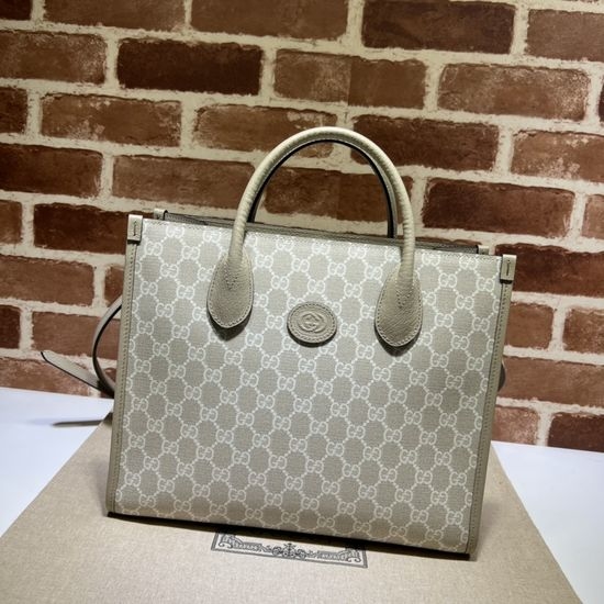 Gucci Coated Canvas Tote Bag 659983