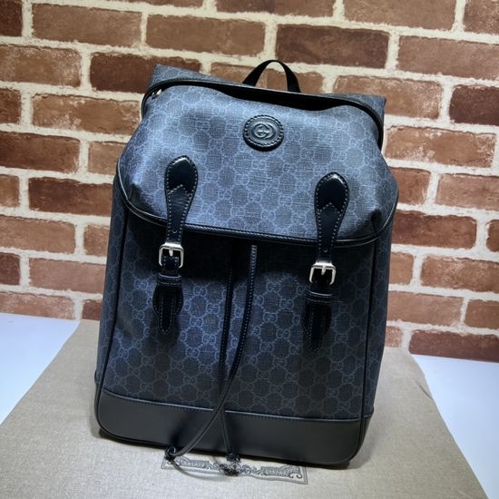 Gucci Large Bag Black PVC 696013