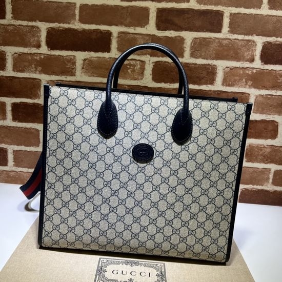 Gucci Coated Canvas Tote Bag 674148
