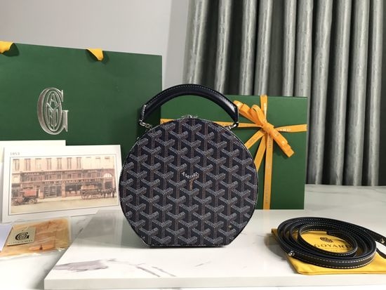 Goyard Alto Round Hat Box Bag 7960