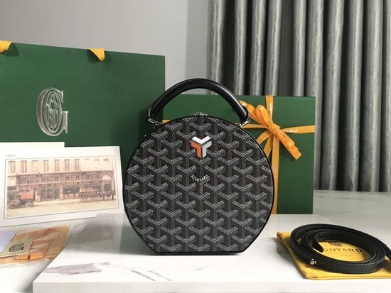 Goyard Alto Round Hat Box Bag 7959