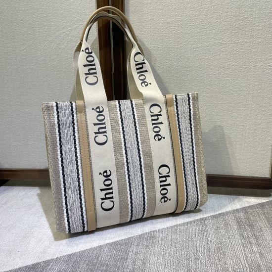 Chloe Woody Rainbow Tote Bag 6043