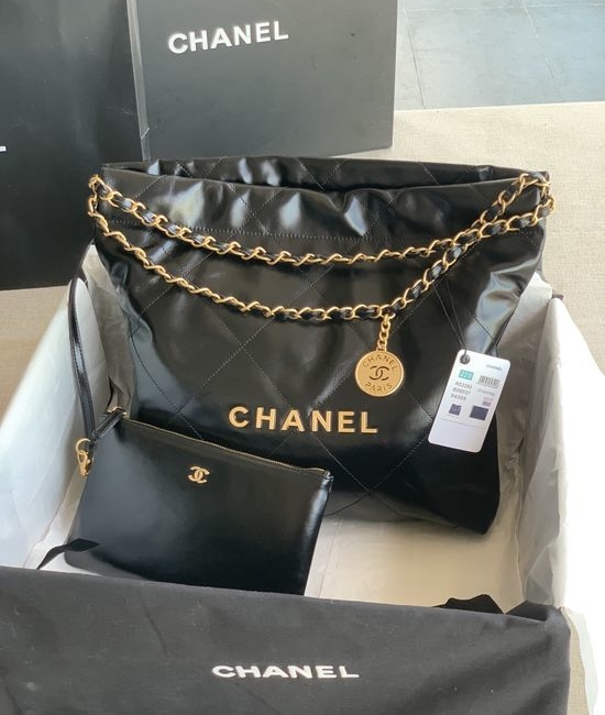 Chanel Calfskin Large Capacity Drawstring Bag AS3260